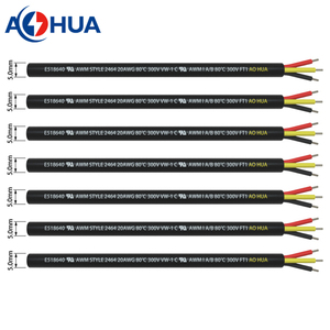 Cihaz kontrolleri kabloları 2 3 4 5 6 Pin çekirdek 16 18 20 22 24 AWG UL2464 siyah beyaz PVC güç sinyal elektrik telleri rulo - Product Image 3