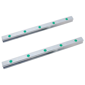 HLTNC 2 juegos de riel de guía lineal de husillo de bolas de perfil EGR20 -1000MM con 4 bloques deslizantes cuadrados EGH20CA para deslizador lineal de máquina cnc
