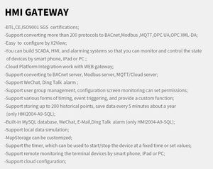 Configuración WEB Gateway convertir a BACnet IP/MSTP servidor o Modbus TCP/RTU servidor