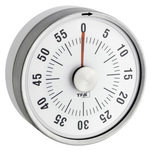 Cute table rotary rotating desk dial alarm analog kitchen fridge magnet custom countdown clock timer di cottura con logo di marca - Product Image 2