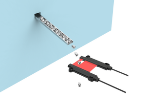 Amplificador de sensor de fibra analógica de alta velocidad de la serie FM E21 con protección de circuito adecuada y teoría láser de acción rápida - Product Image 3