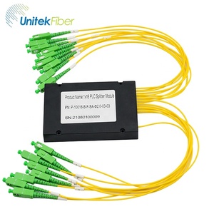 High quality PLC 1x16 channel 1m <strong>input</strong> <strong>output</strong> singlemode G657A1 ABS plastic box PLC <strong>splitter</strong> - Product Image 2