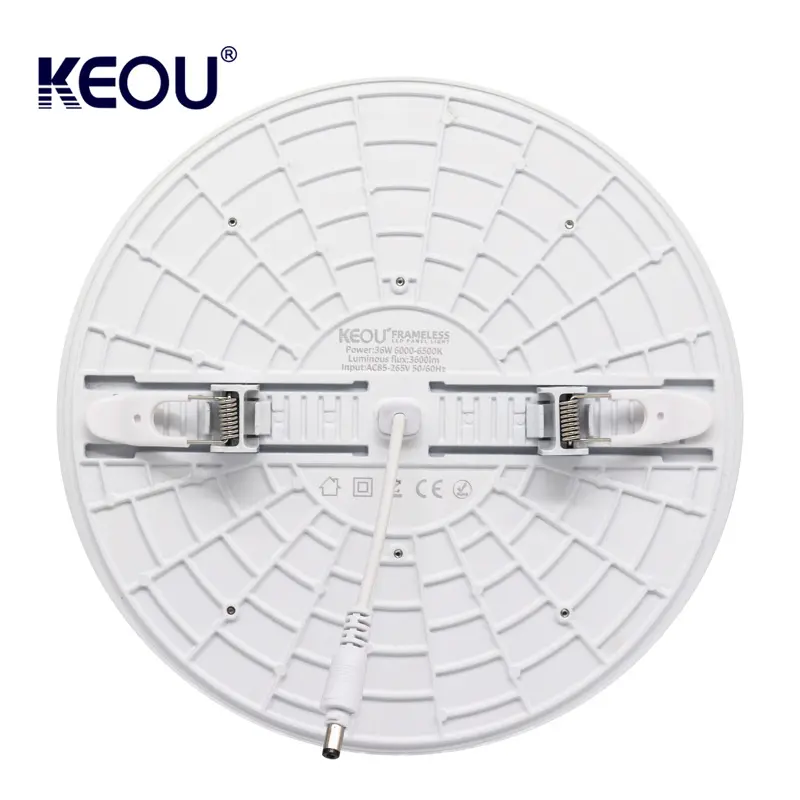 KEOU-minipanel de luz led regulable, 24w, sin marco, para Cocina