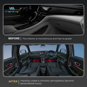 Multi-color Smart Lighting ''CARDI'' K4S <strong>10</strong> in 1 <strong>LED</strong> Ambient Lights for Car Interior <strong>LED</strong> Mood Lighting 12V - Product Image 4