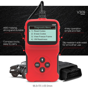 Odb2 supporta tutti i protocolli obd ii elm327 analizzatore motore scanner OM217 obd 2 strumento di scansione EOBD OBD2 - Product Image 6