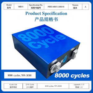 EU Stock Lifepo4 314Ah Cells 3.2V Prismatic Lithium Ion <strong>Renewable</strong> Energy Storage <strong>Battery</strong> 304Ah 306Ah 320Ah 330Ah LiFePO4 <strong>Battery</strong> - Product Image 5