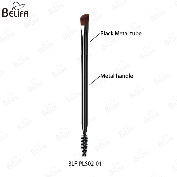 BLF-PLS02-01 Black tube+Brown hair