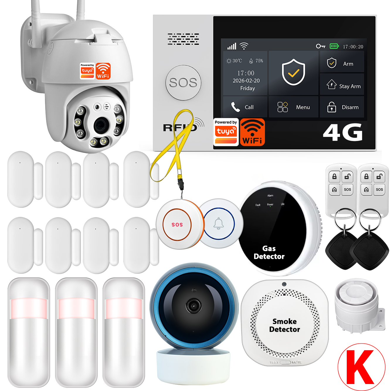 White 4G-107-Set K