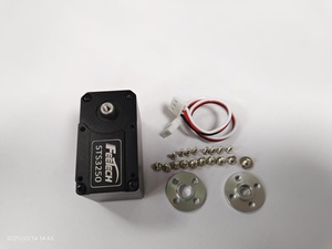 Feetech STS3250 12 В 50 кг Магнитный кодировщик с двойным валом TTL с высоким крутящим моментом, цифровой водонепроницаемый сервопривод для радиоуправляемых автомобилей Baja робот - Product Image 2