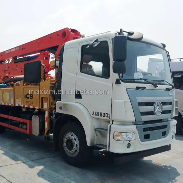 43m SYM5300THBFS 430C-10A Concrete Pump Truck with good performance to Azerbaijan