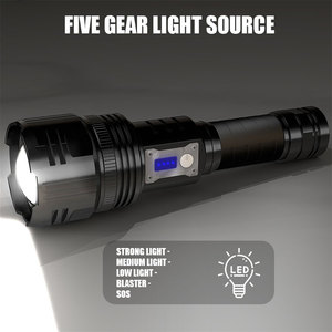 גבוהה באיכות סופר בהיר פנס 36W 3000 לום led לפידים פנסי usb נטענת פנס