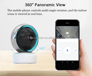 Cámara DE SEGURIDAD CCTV para el hogar, sistema de alarma, Sensor CMOS de imagen, opción de grabadora de visión nocturna, tarjeta de memoria en la nube, datos a través de Red WiFi - Product Image 5