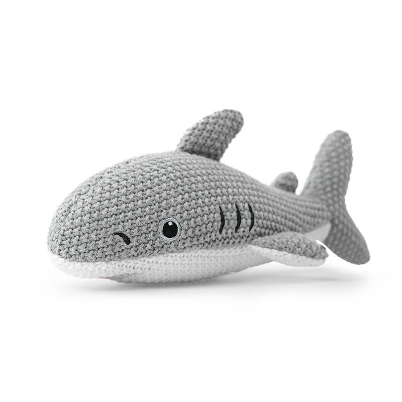 Knitted little shark