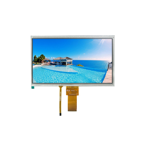 Display lcd da 10.1 pollici 1024x600 risoluzione TFT schermo LCD moduli di visualizzazione interfaccia RGB resistivo touch screen tft display - Product Image 1