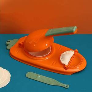 Manuelles Dumpling Maker Tool 2-in-1 Tragbare Dumpling Wrapper Maker und Press Dumpling Skin Machine-Multifunktion formen Set - Product Image 2