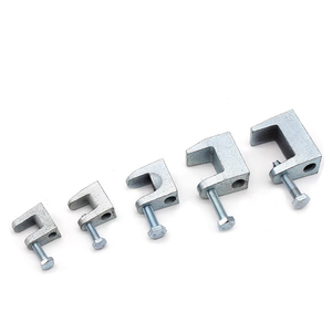 各种管道用耐用虎牙设计的U形方钢管夹和铸铁固定夹 - Product Image 5
