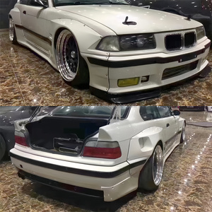 1990-1998 <strong>for</strong> BMW M3 <strong>E36</strong> 3 Series Upgrade RB Style Wide Body Kit Front Diffuser Fender Side Skirts <strong>Trunk</strong> Spoiler Bumper - Product Image 4