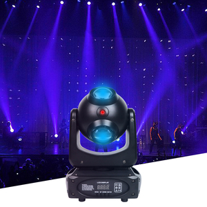Wine Firefly Wheel 3 in 1 Stage Moving Head Light <strong>LED</strong> Laser Mixed Effect Shaking Lights DMX Sound Activated 360 Rotating Lamp - Product Image 3