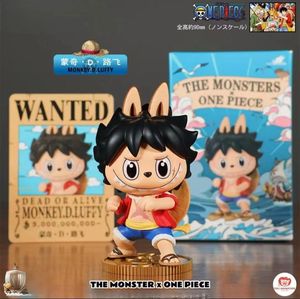Xác thực cho Pop Mart mới Quái Vật PVC thời trang con số gốc Pop Mart x cho một mảnh loạt bí ẩn hộp hộp mù - Product Image 3