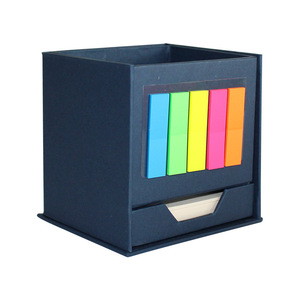 Cubo de notas personalizado con notas adhesivas DIY-Bloc de notas creativo para oficina, estudio o regalo promocional
