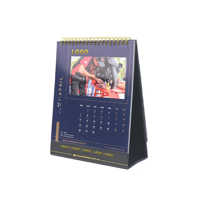 Aangepast Logo Novedades Corporate Luxe Bureau Kalender Notebook Cadeau Item Kerst Nieuwjaar Geschenken 2024 Voor Kantoor Cadeau Set