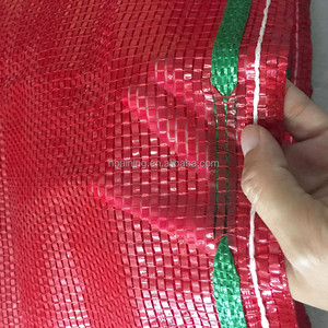 <strong>Red</strong> Logo <strong>Header</strong> <strong>Header</strong> 5kg-50kg Mesh Roll Bags Drawstring Onions Packing Pouches 20kg 25kg 50kg Sacos Packaging Printing - Product Image 5