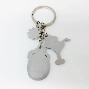Ananas Metal anahtarlık anahtarlık anahtar halkalı anahtarlık tutucu organizatör için araba/anahtar bulucu - Product Image 3