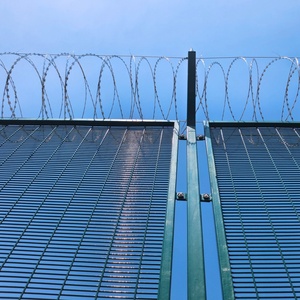 Nigeria עיצוב חדש אבטחה מקסימום 358 אנטי טיפוס גדר נגד חיתוך עם קיר spike/תיל תער ומערכת גדר חשמלית - Product Image 5