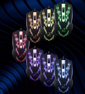 Il più nuovo Mouse ottico cablato per computer colorato con incisione laser 139 per l'uso in ufficio desktop - Product Image 6