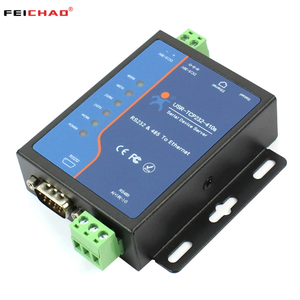 Convertidor de serie a Ethernet, soporte de fuente de alimentación de terminal Modbus RTU y TCP, RS232, RS485 a módulo TCP/IP, 1 unidad