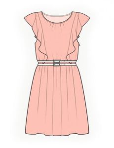 OEMカスタマイズされた赤い女性用ドレスレース装飾ソリッドパターン織りロゴバック洗える機能Techpackサンプル - Product Image 2