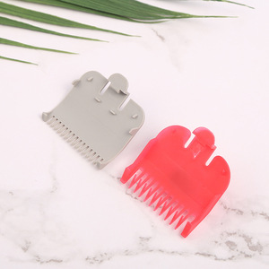 2 adet 1.5/3mm Limit tarak kesme kılavuzu kılavuzu tarak toksik olmayan konfor dayanıklı saç kesme berber giyotin aracı dolaşık açıcı fırça - Product Image 2