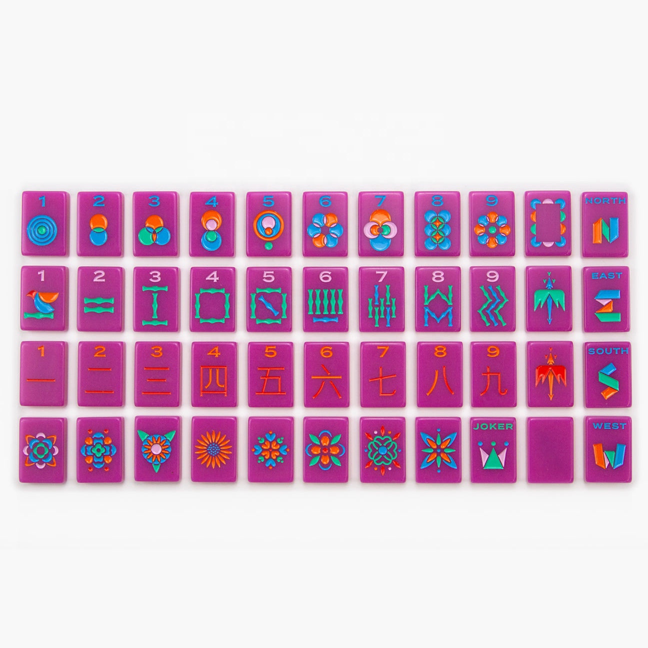 Violet Néon La Ligne Minimaliste