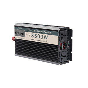 HorGei Inversor fiable 12V/24V/48V 110V/220V Onda sinusoidal pura AC Salida de CC dual Frecuencia de 60Hz para múltiples dispositivos OEM - Product Image 4
