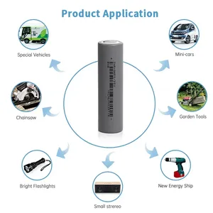 INR 18650 3.7V 2600mAh แบตเตอรี่ลิเธียมไอออน3500 mAh เซลล์ชาร์จได้สำหรับเครื่องมือไฟฟ้าหุ่นยนต์ดูดฝุ่น - Product Image 4