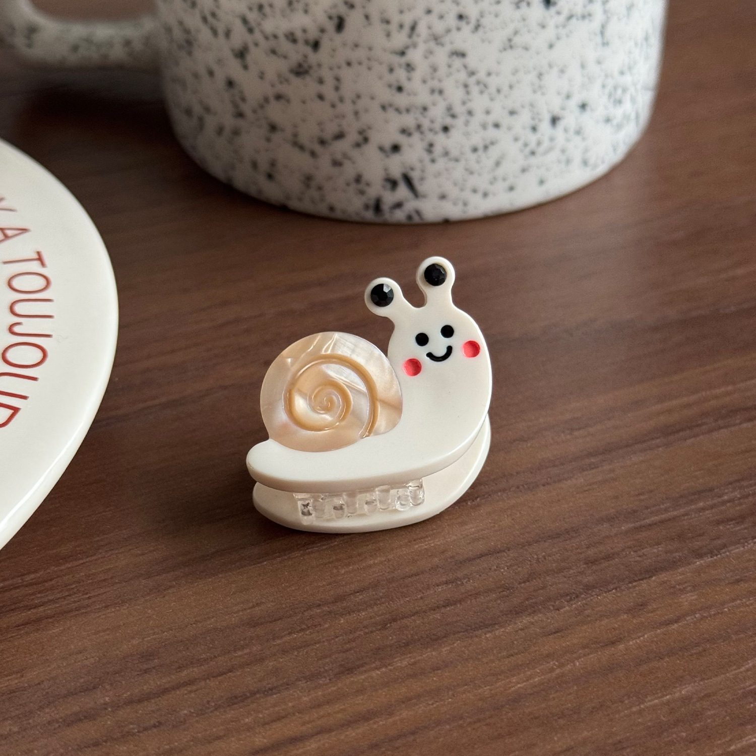 White-Brown Snail