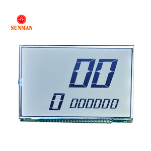 Cog Monochrome Display Dígito Va LCD Segmento Pantalla LCD