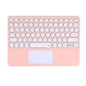 Teclado inalámbrico Universal para tableta Android, teclado ultradelgado BT de 10 pulgadas con panel táctil para iPad, PC y Tablet - Product Image 2