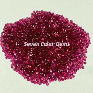 1.0-1.4mm Red <strong>Ruby</strong> Natural Gemstone Blood Red, <strong>Round</strong> Brilliant Cut Top Quality <strong>Ruby</strong> , Outstanding Luxurious, Price Per Carat. - Product Image 4