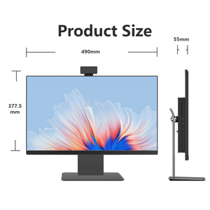 23.8 pollici Full desktop computer Core I7 processore CPU 8th Gen tastiera mouse combo tutto in un pc per computer desktop gaming