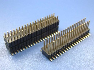 OEM電子部品2.54 2.0 1.27 1.0 0.8mmメスヘッダーDIP SMT Pcbピンヘッダー2.54mmピンヘッダー - Product Image 6