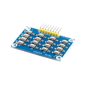 4 X4 16 Tasten Matrix-Tastatur modul MCU-Entwicklung PCB Patch Buttons Learning Board 3.3V 5V für Arduino