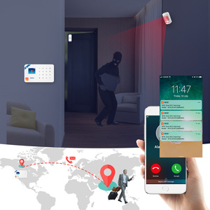 科睿最新图雅智能应用无线4G/2G GSM/WIFI家庭安全报警系统，带门传感器PIR检测器警报器SOS系统 - Product Image 2