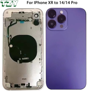 DIY geri konut için iPhone X dönüştürmek 13 13 Pro XR 11 ila 14 Pro 14 yükseltme XS Max gibi 14 Pro Max arka cam - Product Image 4