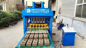DF5-10 Clay Interlocking Brick <strong>Making</strong> <strong>Machine</strong> Paving and <strong>Building</strong> Fiy Ash Soil Interlocking Bricks <strong>Machine</strong> Latest - Product Image 4