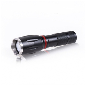 Torcia 2km torcia ricaricabile torcia a Led Usb torcia di difesa testa Usb - Product Image 3