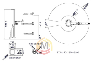 Robot paletizador de bloques/Robot apilador de bloques automático para caja de apilamiento de ladrillos de hormigón, paletizador de semillas, bolsas de alimentación de arroz - Product Image 4