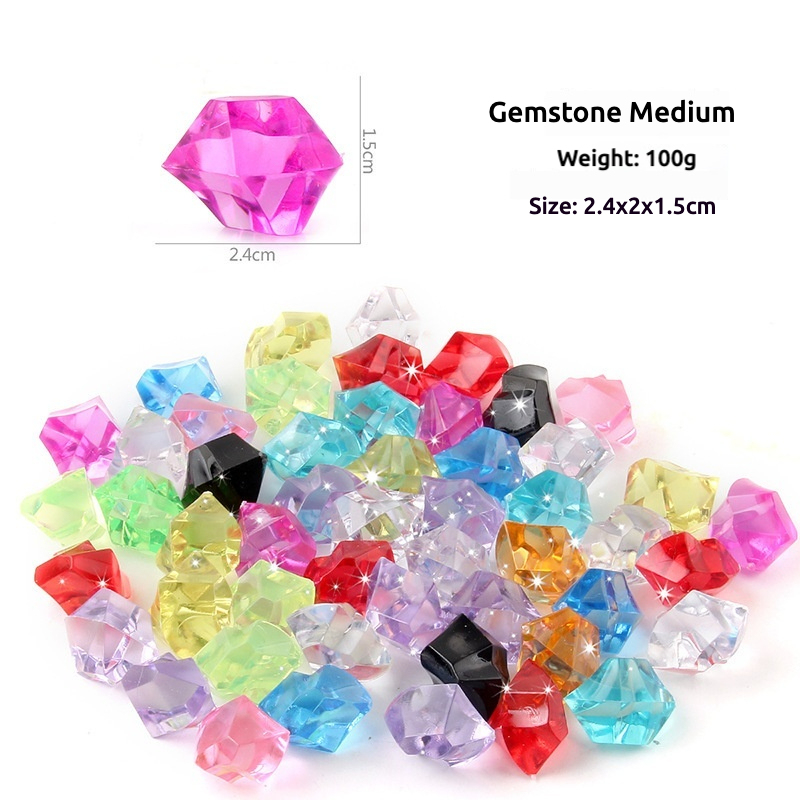 Medium Gemstone 100 piezas