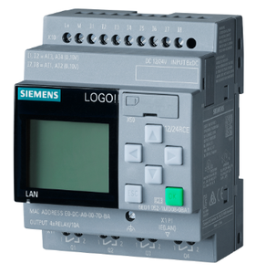 Siemen SPS programmier bare Steuerung LOGO! 8.3 12/24RCE Host-Modul 6 ED10521MD080BA1 - Product Image 1