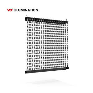 Im Freien mit Transparenz DMX programmierte LED 20mm Pixel Punkt licht für Glaswand Mesh Screen Display - Product Image 1